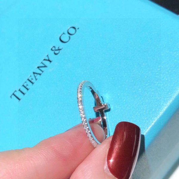 18K T Diamond Wire Ring - 图片 10