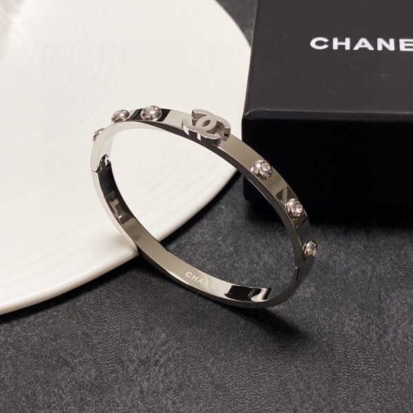18K CC Vintage Diamond Bracelet - 图片 12