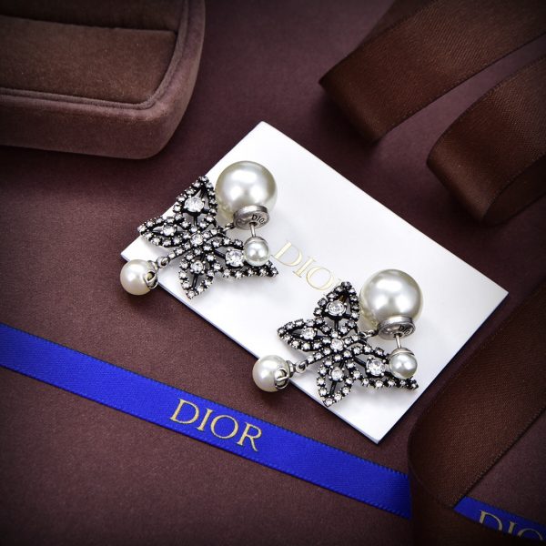 18K CD Tribales Butterfly Earrings - 图片 7