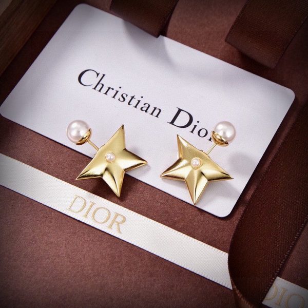 18K CD Tribales Star Earrings - 图片 10
