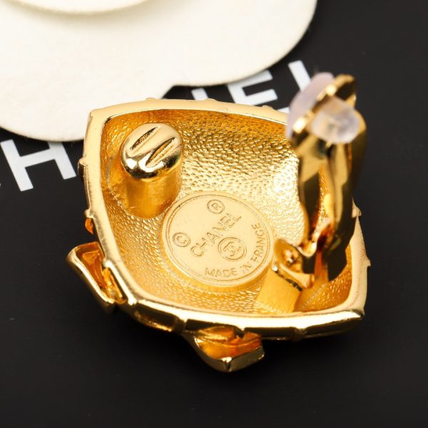 18K CC Vintage Earrings - 图片 3