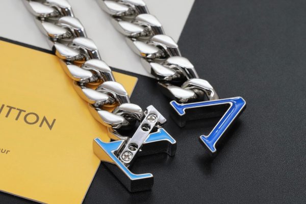 18K Louis Blue Chain Necklace - 图片 6