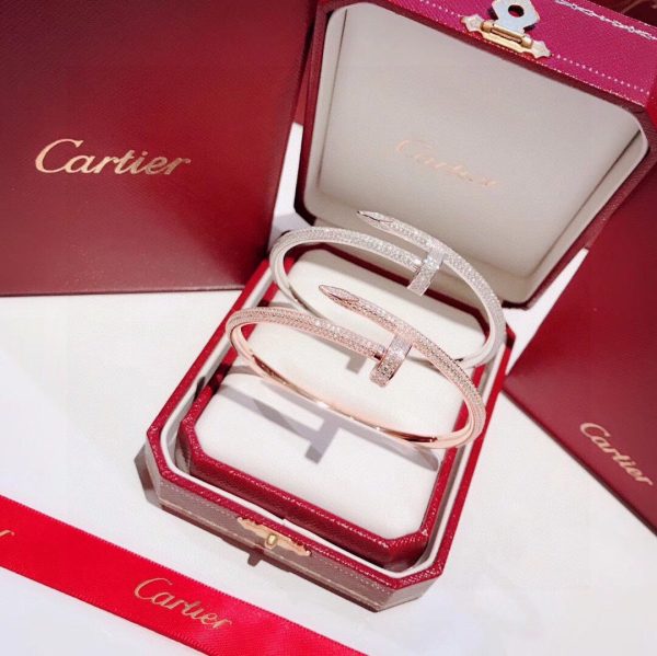 18K Juste Un Clou Diamonds Bracelet - 图片 8