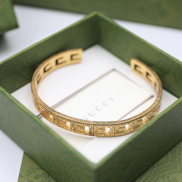 18K Double G Cube Bracelet - 图片 8