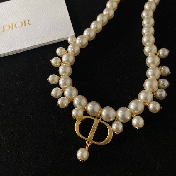 18K CD Pearls Necklace - 图片 2