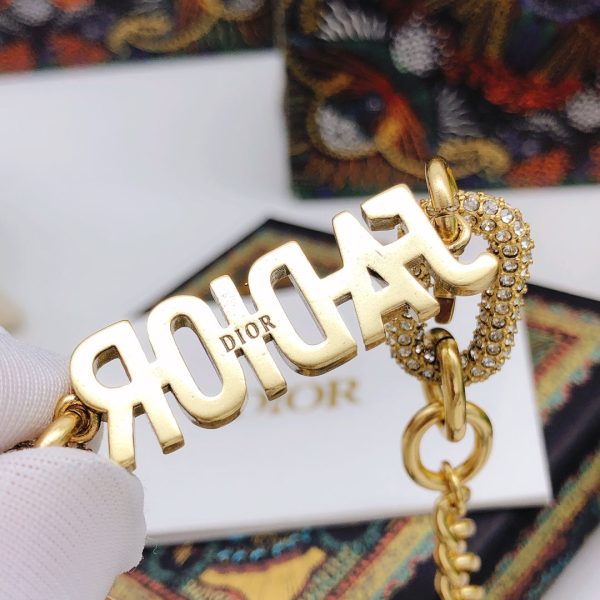 18K CD J'adior Chain Link Bracelet - 图片 6