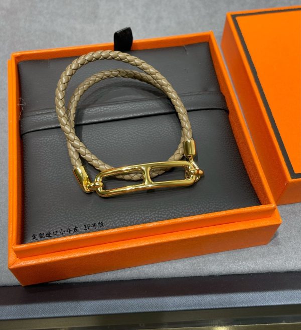 18K Roulis Double Tour Grey H Bracelet - 图片 2