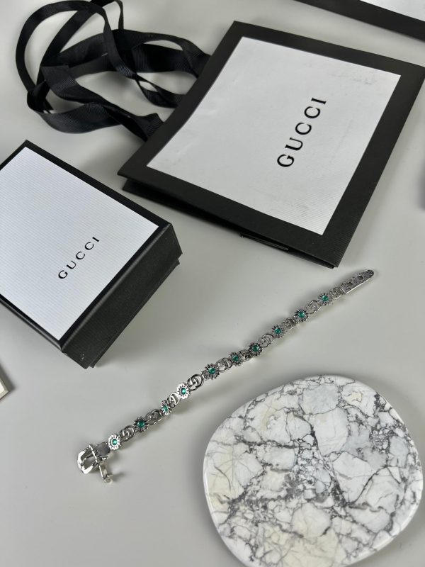 Double G Flowers Bracelet - 图片 5