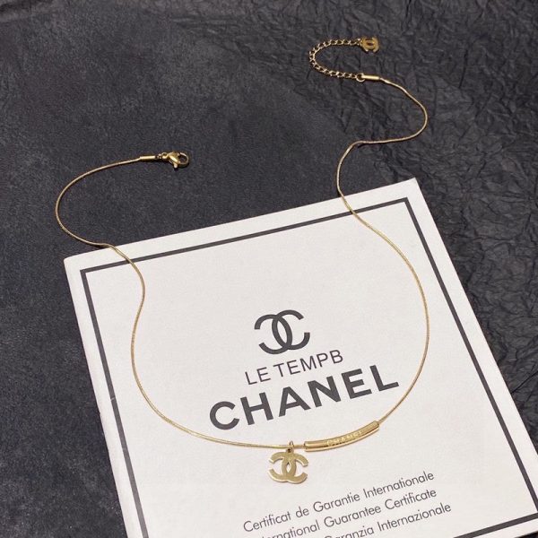 18K CC Gold Necklace - 图片 6
