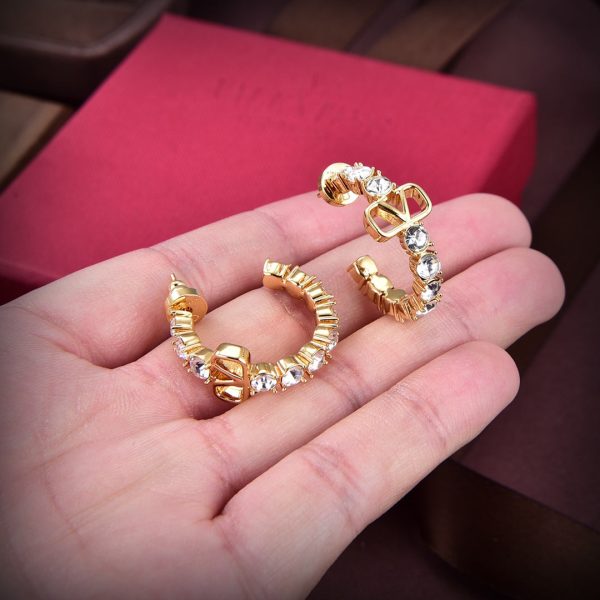 18K Garavani Vlogo Signature Earrings - 图片 4