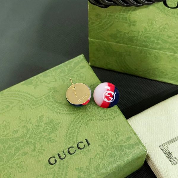 18K Double G Color Earrings - 图片 3