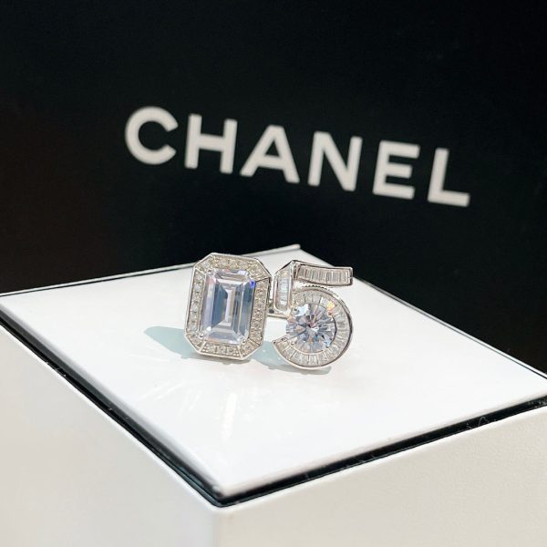 18K CC No.5 Diamonds Ring - 图片 6