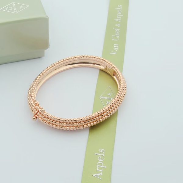 18K Perlee Pearls Five Rows Bracelet - 图片 2