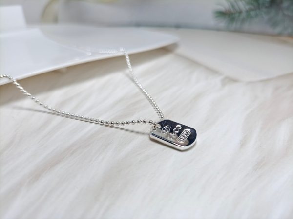 18K T 1837 Tag Pendant Necklace - 图片 3
