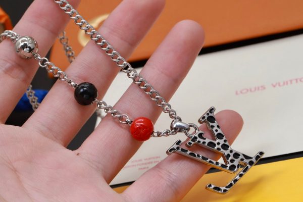 18K Louis x Yk Infinity Dots Necklace - 图片 6