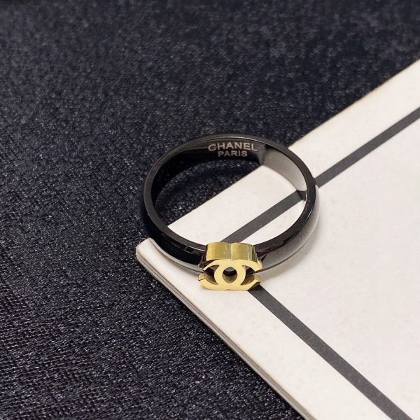 18K CC Black Ring - 图片 7