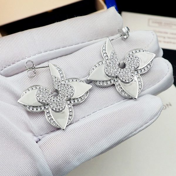 18K Louis Medaillon Earrings - 图片 7