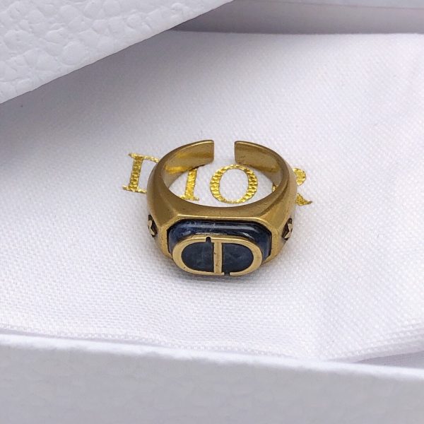 18K CD Vintage Ring - 图片 3
