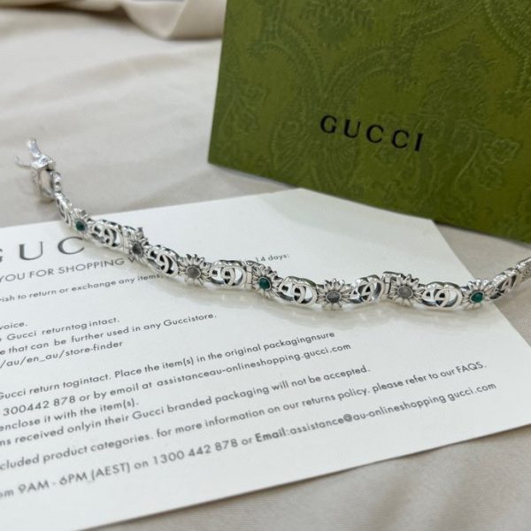 Double G Flowers Bracelet - Image 6