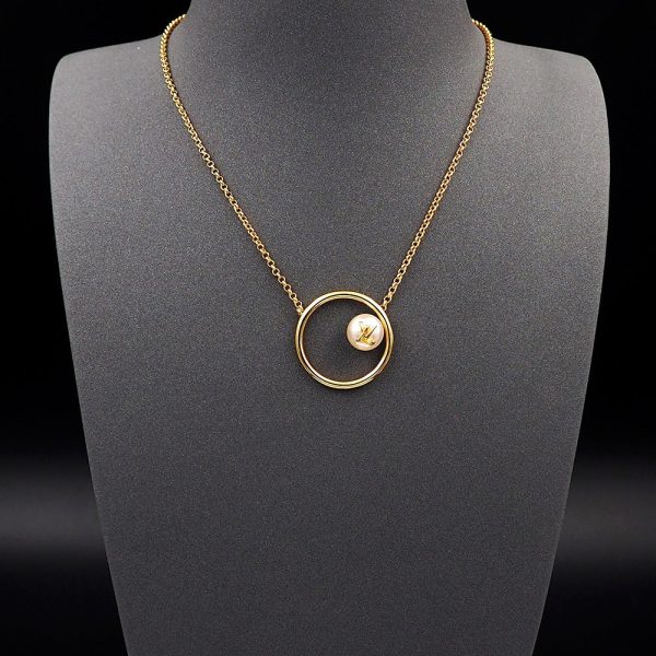 18K Louis Eclipse Pearls Necklace - 图片 2
