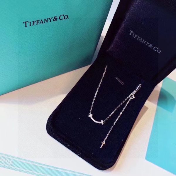 18K T Small Diamond Pendant Necklace - 图片 6