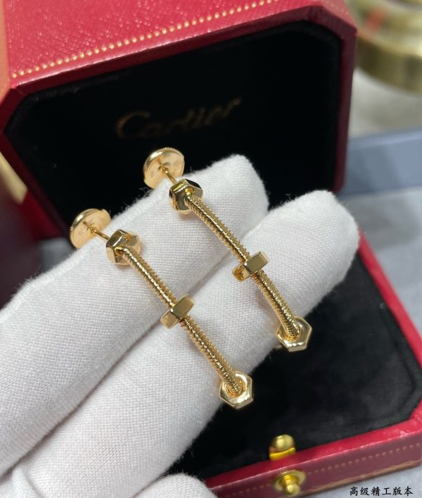 18K Ecrou De Earrings - 图片 9