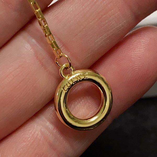 18K Anagram Letter Bracelet - Image 7