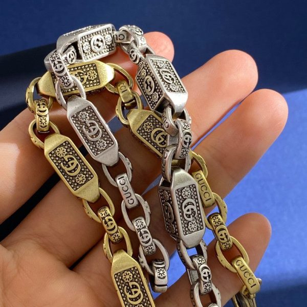 18K Double G Chain Bracelet - 图片 5