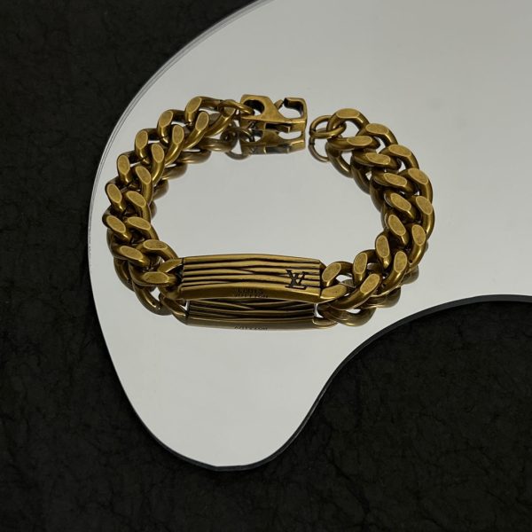 18K Louis Vintage Chains Bracelet - 图片 5