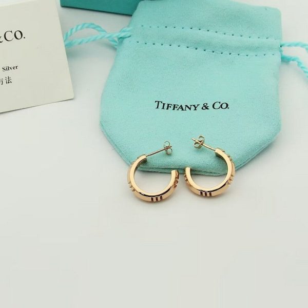 18K Atlas X Hoop Earrings - Image 6