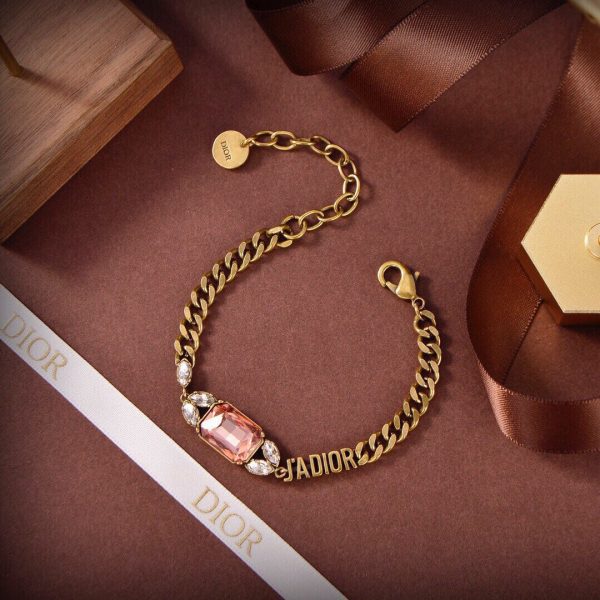 18K CD J’Adior Multicolor Crystals Bracelet - 图片 3