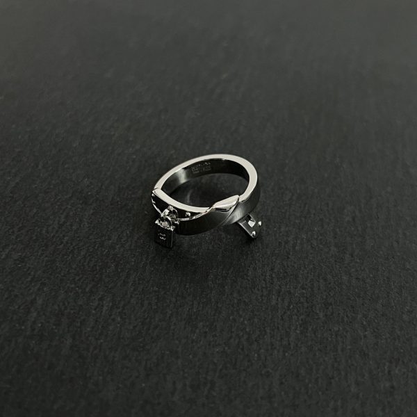 18K Kelly Gavroche H Ring - 图片 13