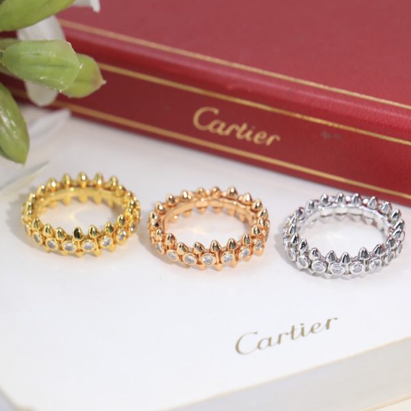 18K Clash De Diamond Ring - 图片 9