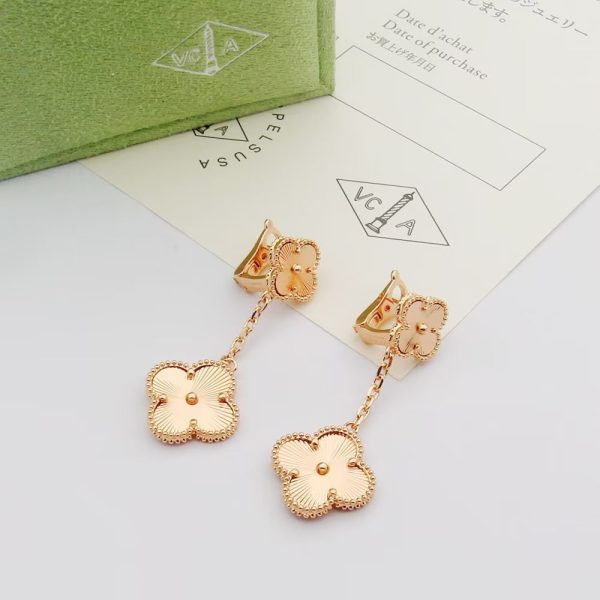 18K Magic Alhambra Earclips Earrings - 图片 3