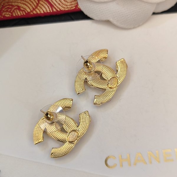 18K CC Multi-Color Crystals Earrings - 图片 6