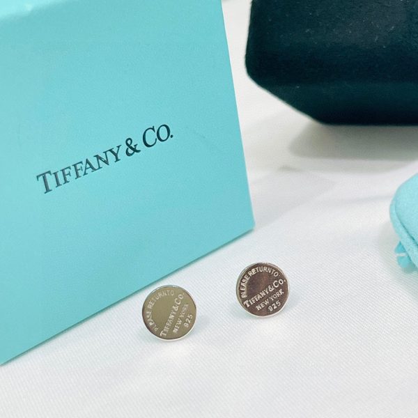 18K Return to Tiffany Circle Stud Earrings - 图片 10