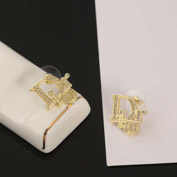 18K CD Tribales Diamond Earrings - 图片 3