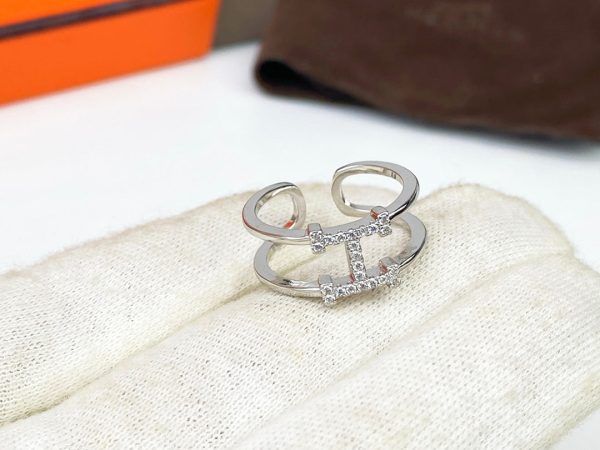 18K Ever Chaine D'ancre H Ring - 图片 2