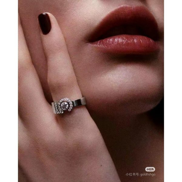 18K CC No.5 Diamond Ring - Image 5