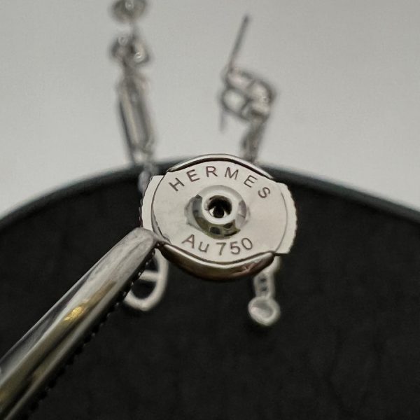 18K Chaine D'ancre Chaos H Earrings - 图片 15