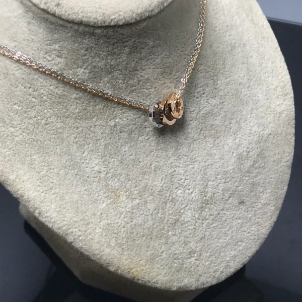 18K Love 6 Diamonds Necklace - 图片 5