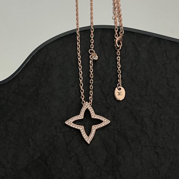 18K Louis Blossom Pendant Necklace - 图片 5