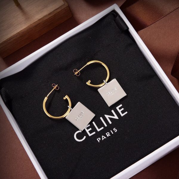 18K Triomphe Hoops Earrings - Image 6