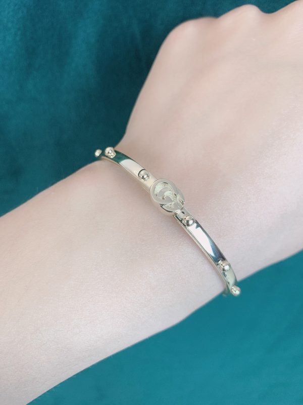 18K Double G Running G Bracelet - Image 2