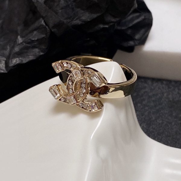 18K CC Crystals Ring - 图片 7