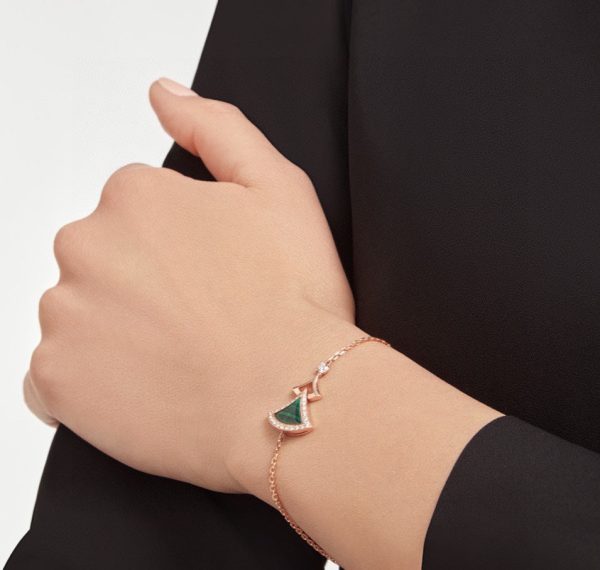 18K Divas' Dream Malachite Bracelet - 图片 3