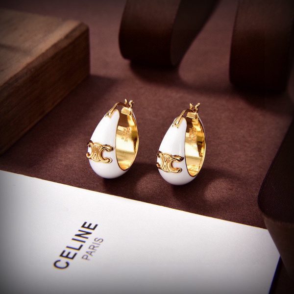 18K Triomphe Pearl Earrings - 图片 6
