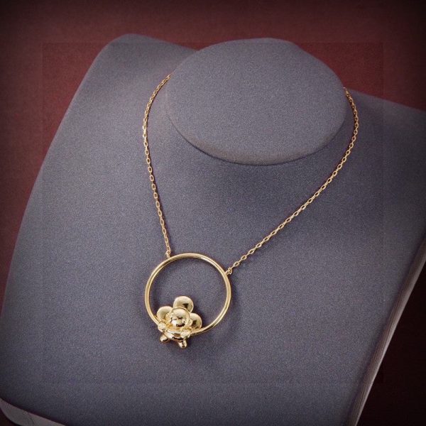 18K Louis Vivienne Swinging Necklace - 图片 2