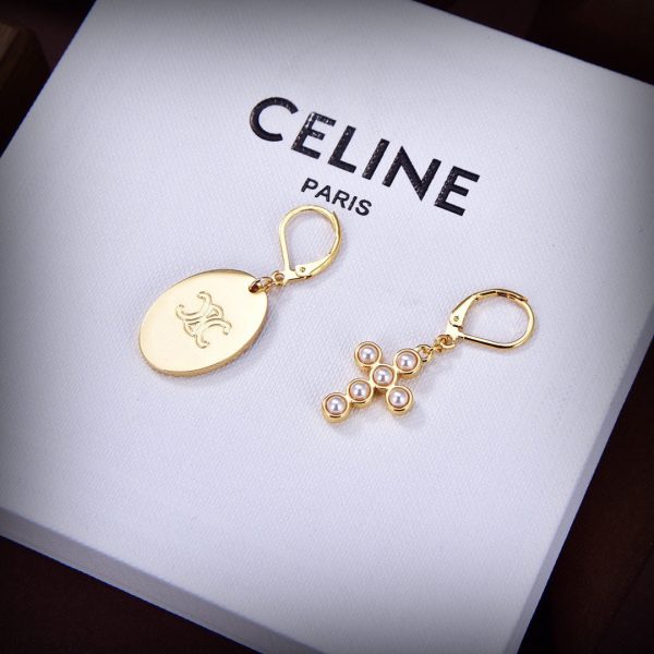 18K Triomphe Pearl Earrings - Image 6