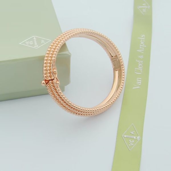 18K Perlee Pearls Five Rows Bracelet - 图片 12